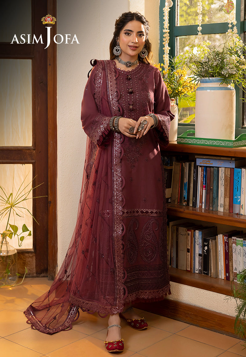Asim Jofa | Luxury Lawn 25 | AJELL-10