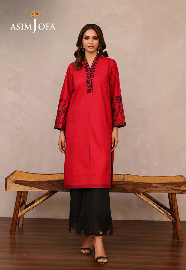 AJPE-50 EMBROIDERED DOBBY STITCHED 1PC