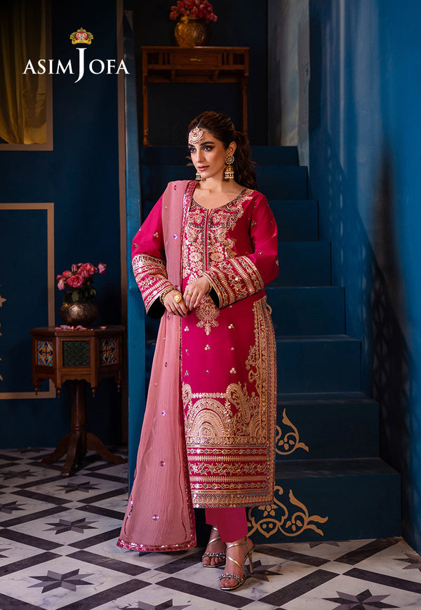 AJFILEB-18 CAMBRIC STITCHED 3 PCS