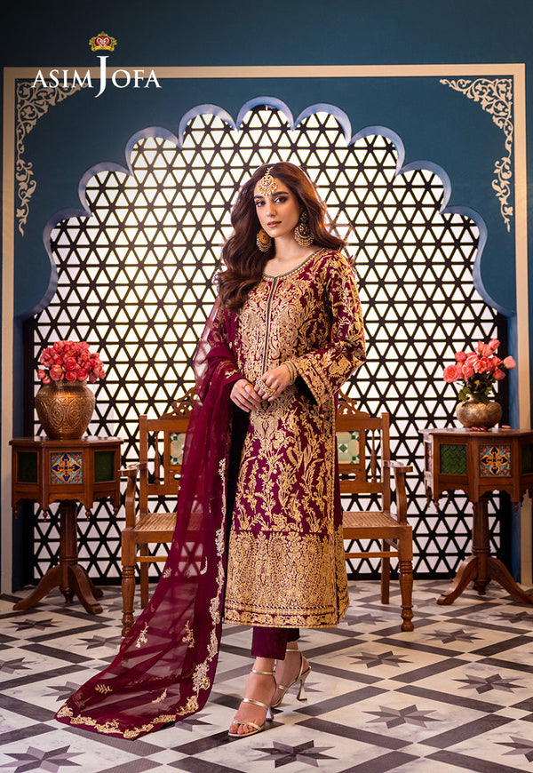AJFILEB -03 CAMBRIC STITCHED 3 PCS
