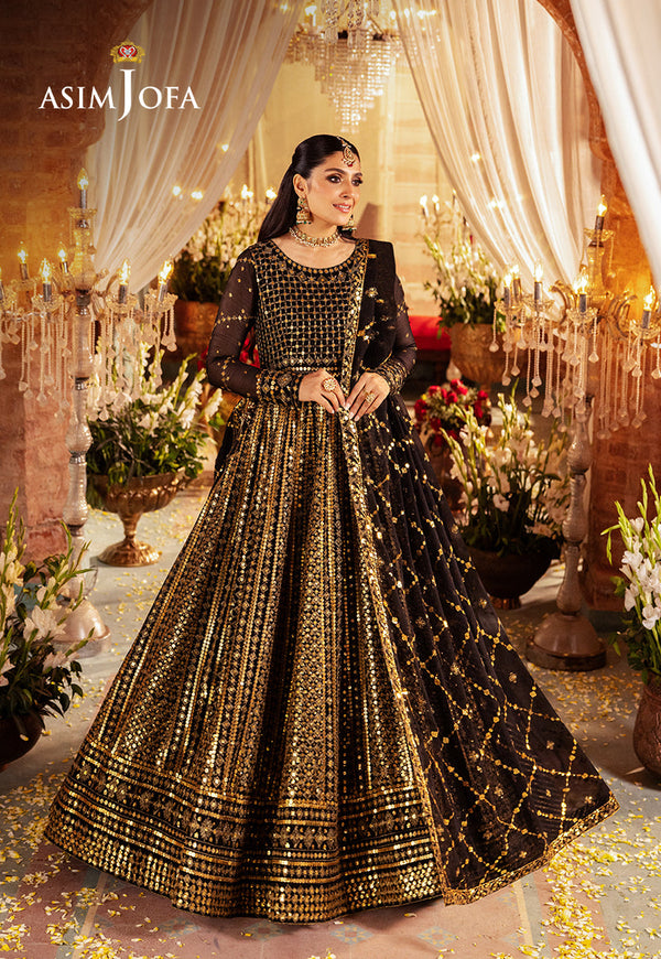 AJJJB-03 EMBROIDERED CHIFFON STITCHED 3 PCS