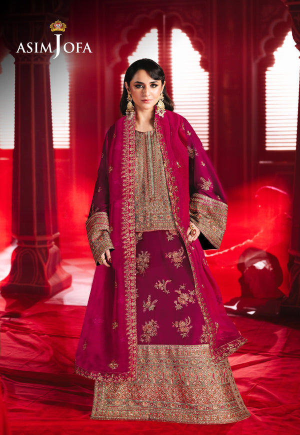 AJMVB-06 EMBROIDERED VELVET STITCHED 2 PCS