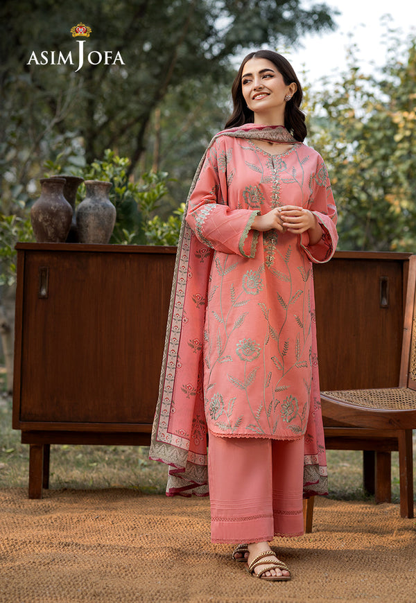 AJPB-119 EMBROIDERED CAMBRIC 3 PCS