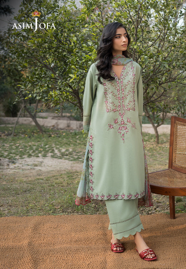 AJPB-107 EMBROIDERED CAMBRIC  3 PCS